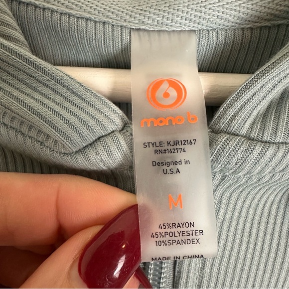 NWT Mono B Matching Set Hoodie and Flare Pants - Picture 9 of 15